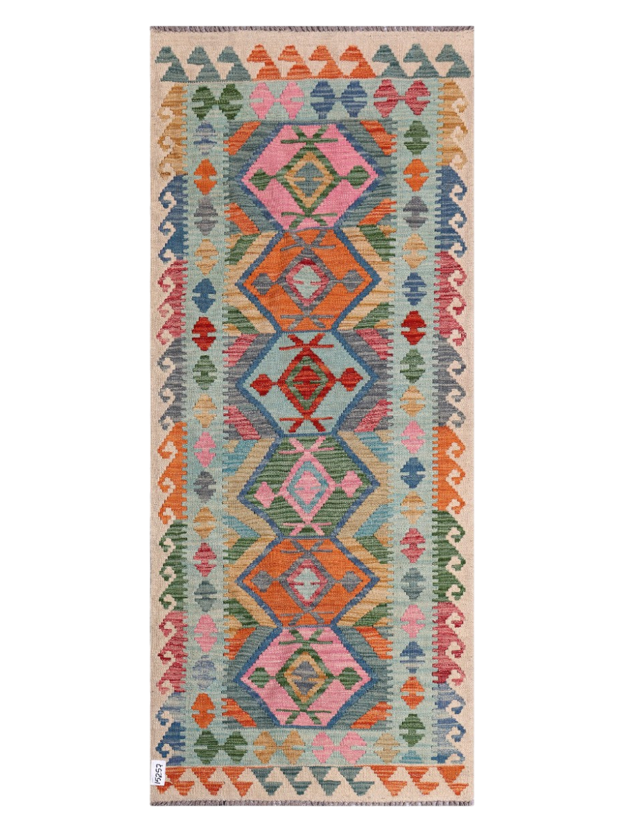 Maimana Kilim - 197 x 84 cm