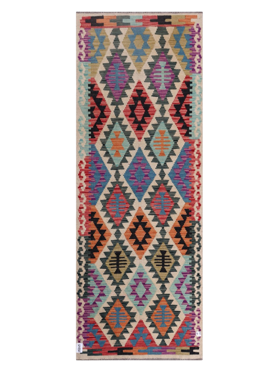 Maimana Kilim - 245 x 91 cm