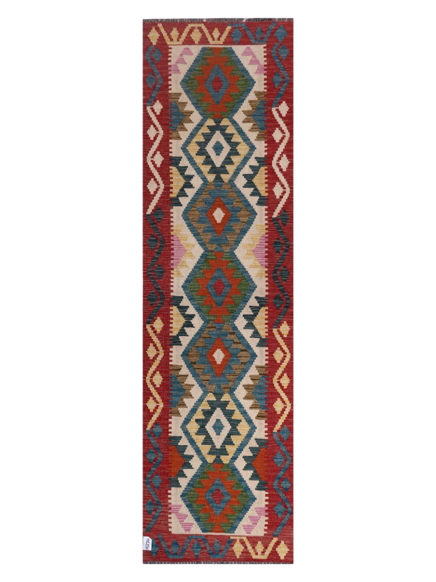Maimana Kilim Runner - 247 x 70 cm