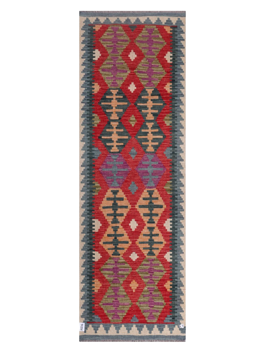 Maimana Kilim Runner - 246 x 81 cm