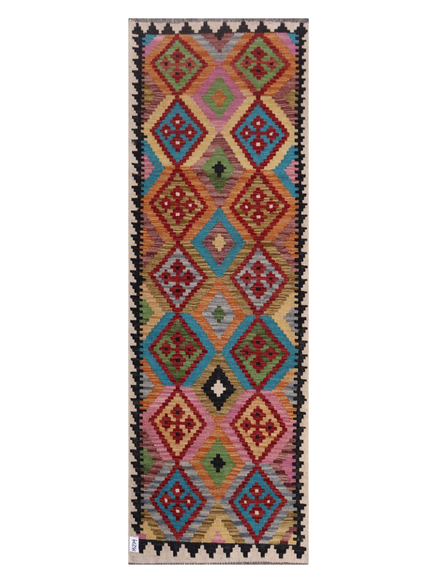 Maimana Kilim Runner - 255 x 86 cm