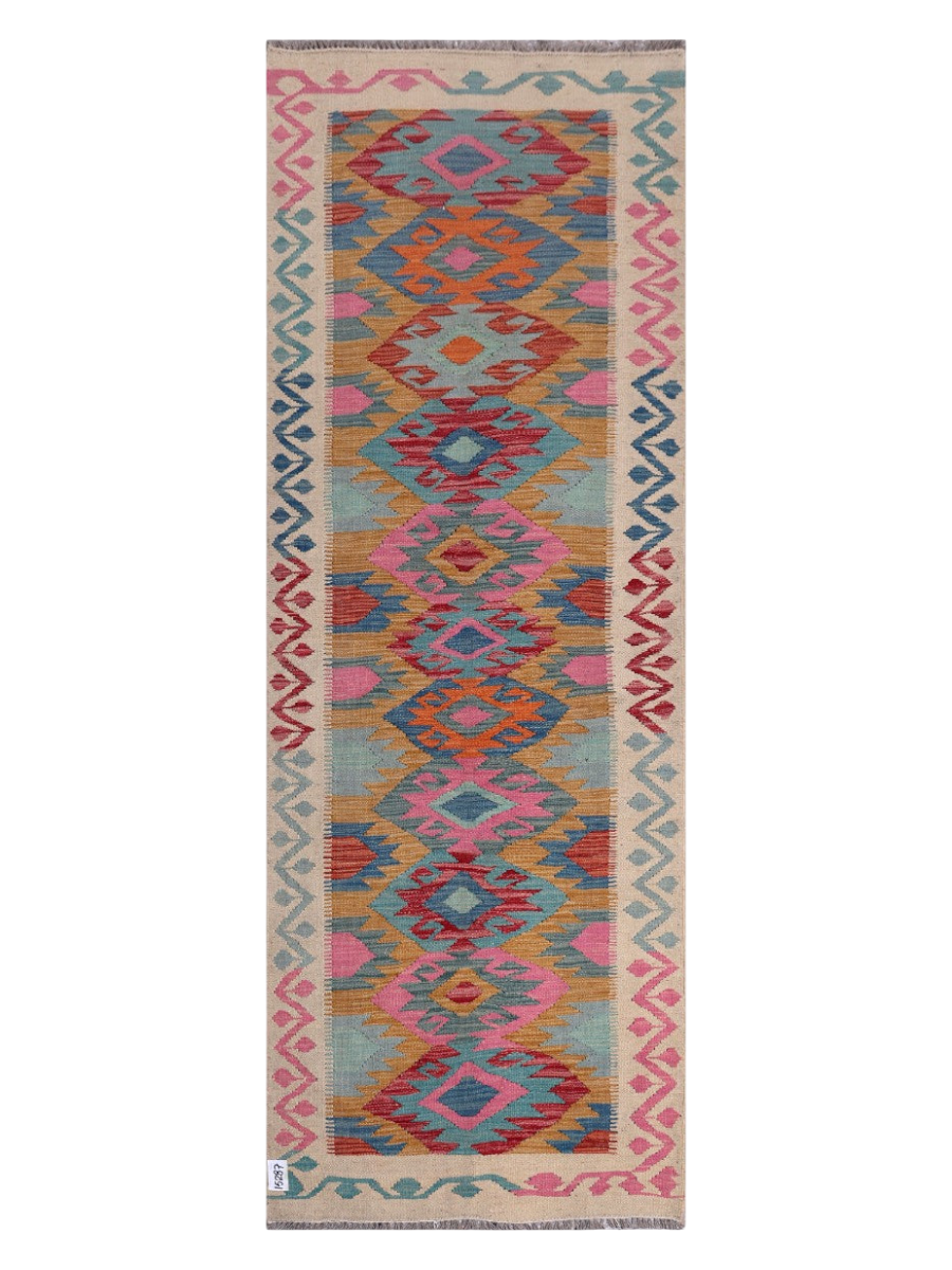 Maimana Kilim - 244 x 88 cm