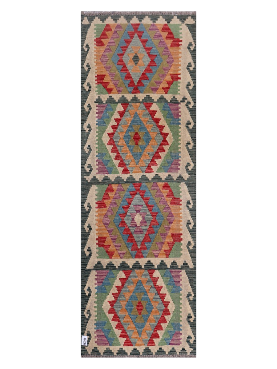 Maimana Kilim - 241 x 82 cm