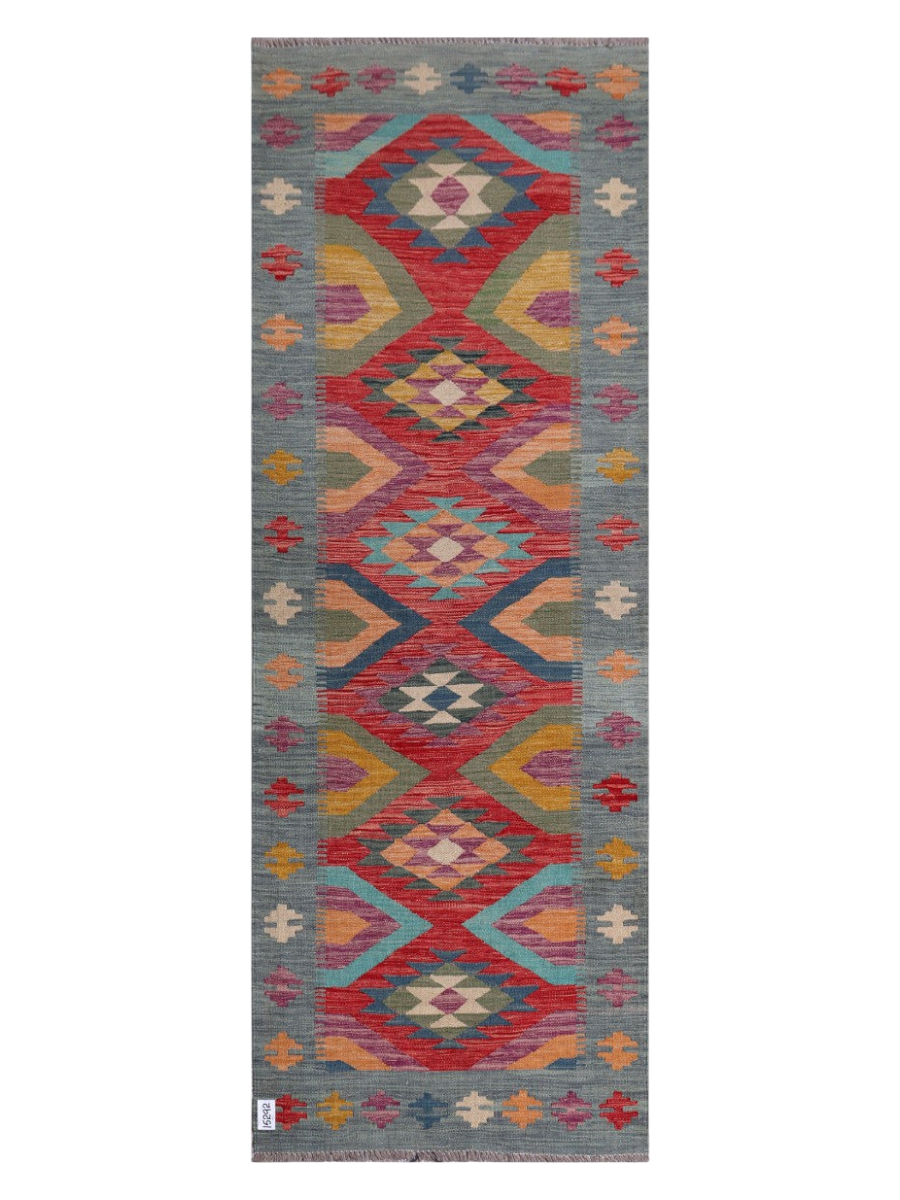 Maimana Kilim - 241 x 87 cm