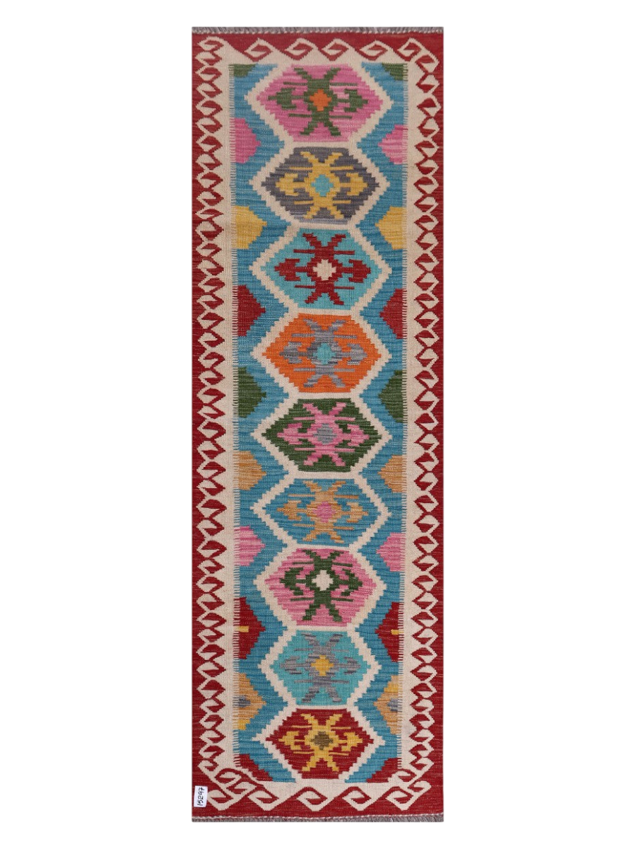 Maimana Kilim - 247 x 80 cm