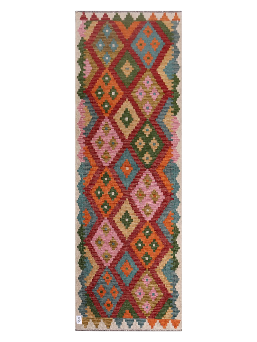 Maimana Kilim - 251 x 85 cm