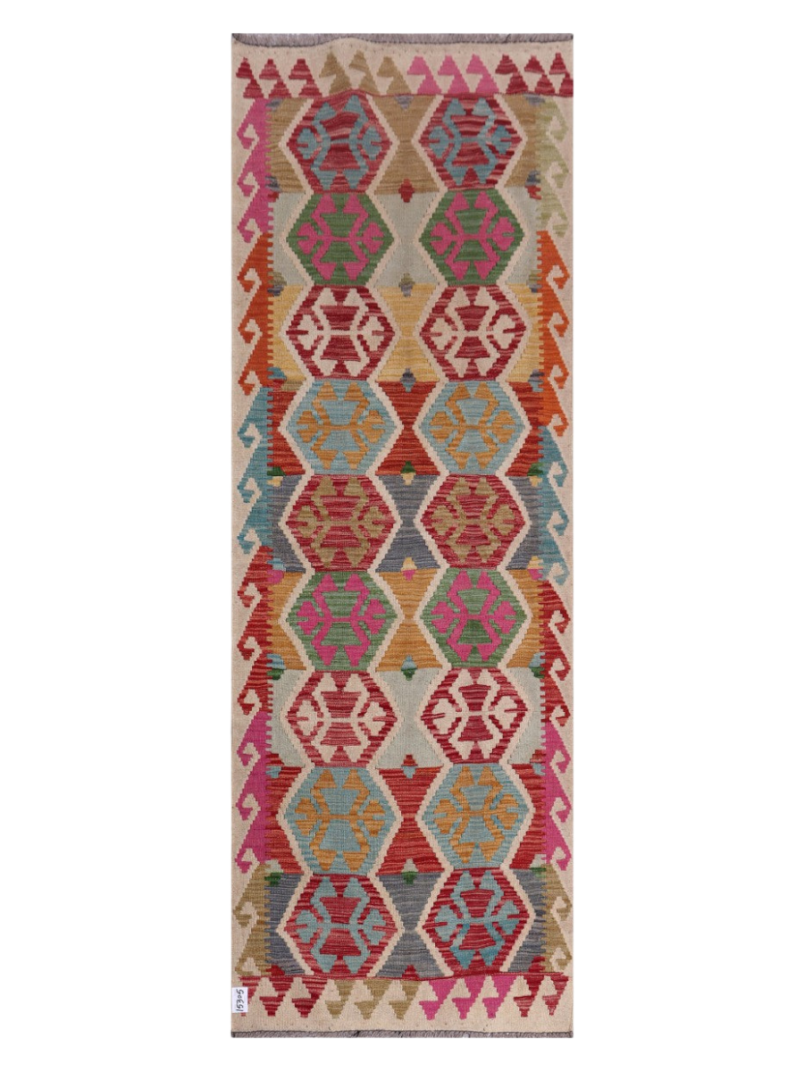 Maimana Kilim - 244 x 85 cm