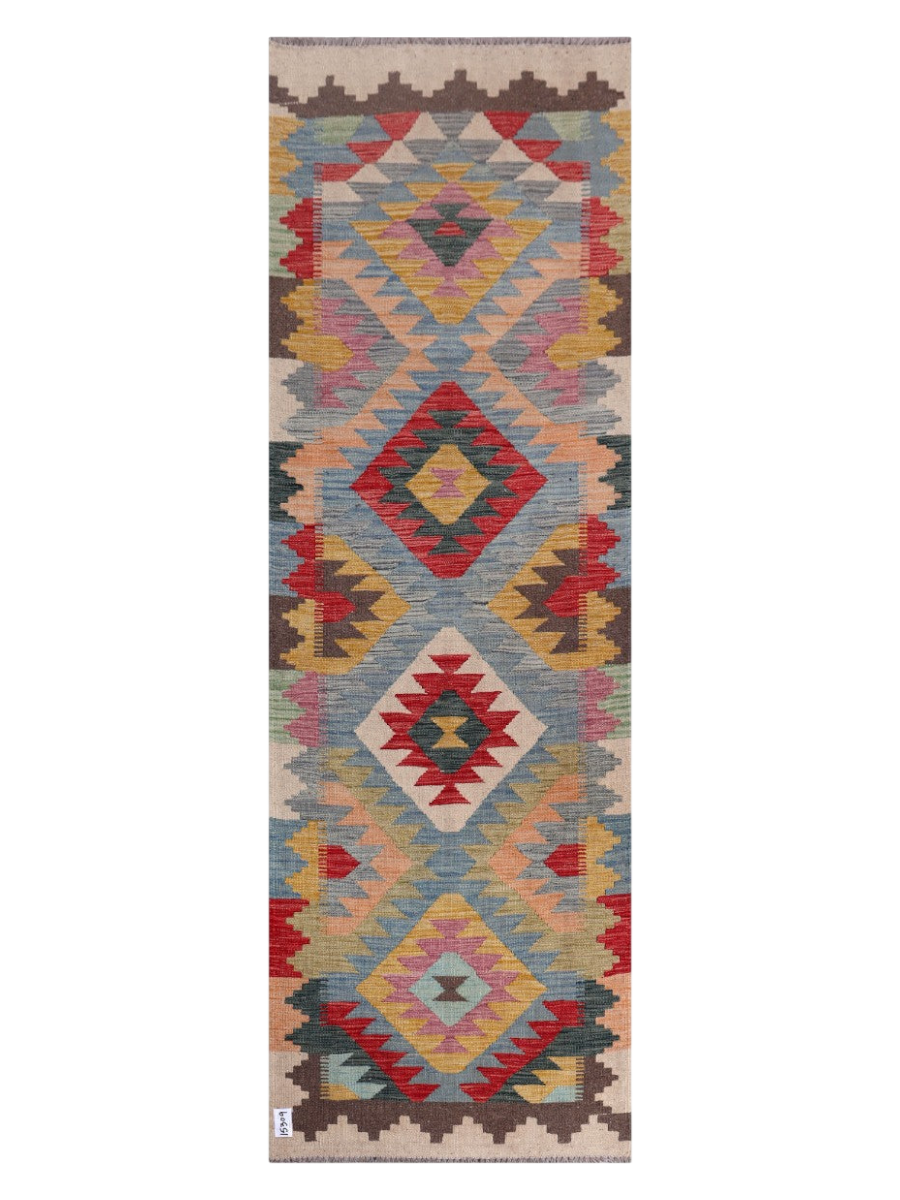 Maimana Kilim - 246 x 81 cm