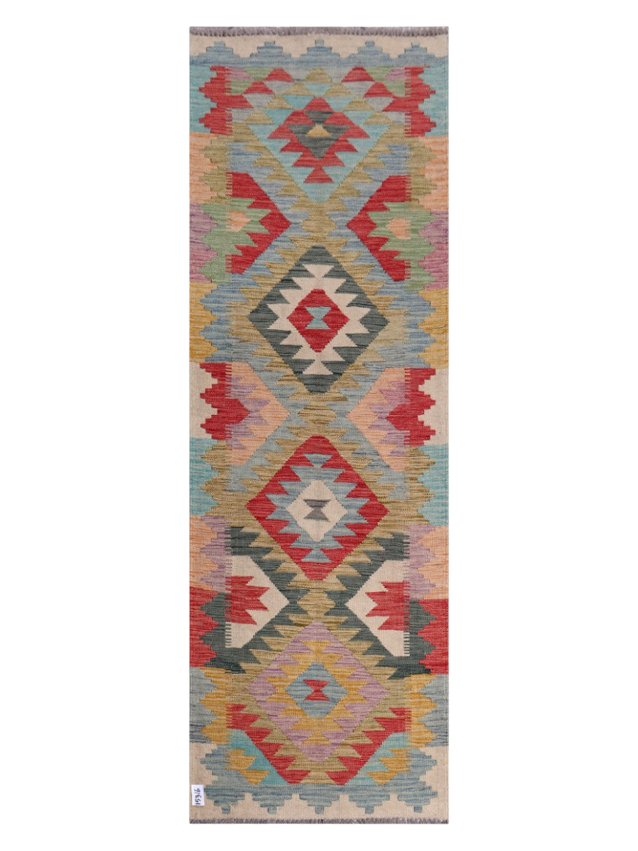Maimana Kilim - 244 x 81 cm