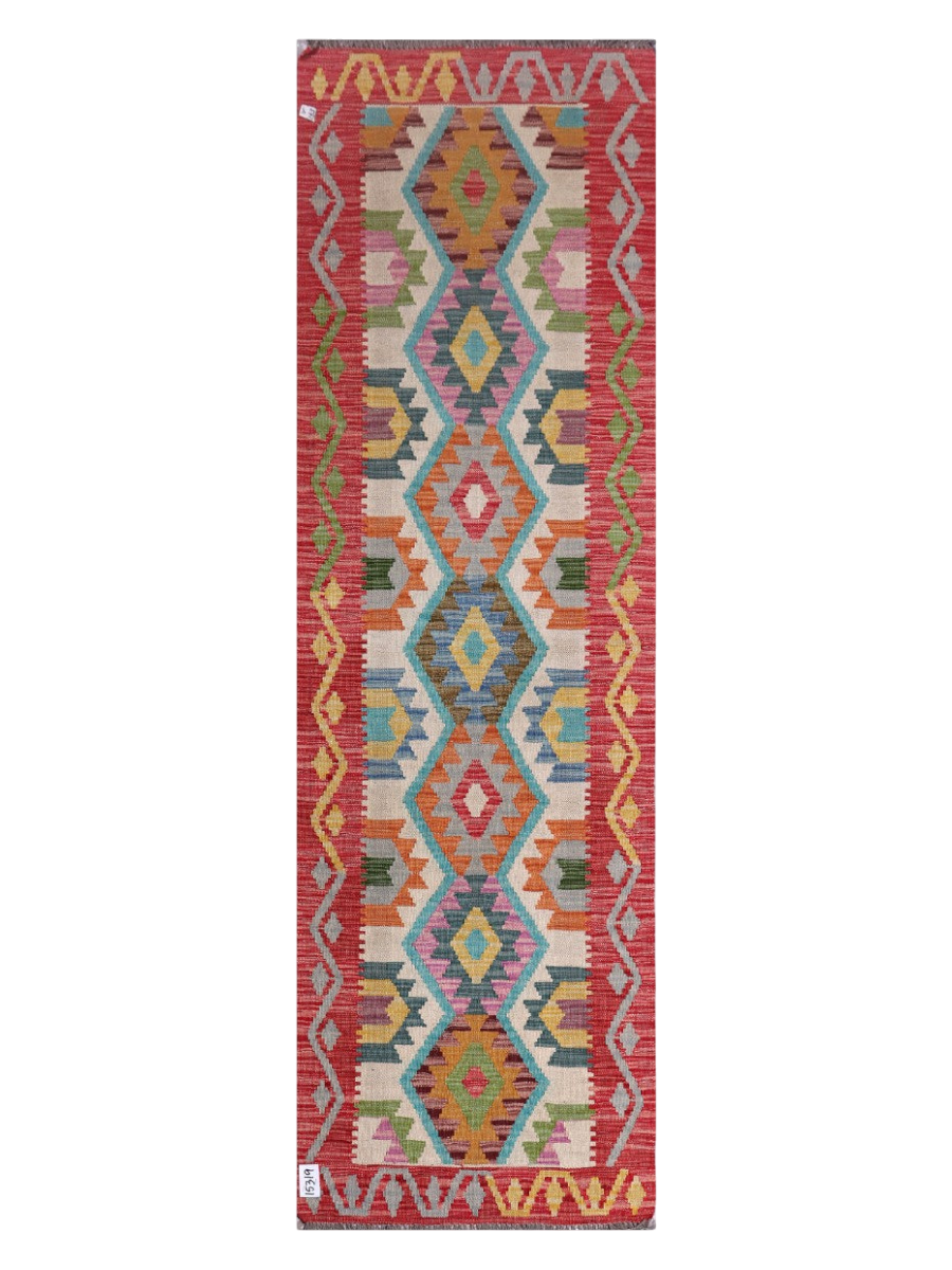 Maimana Kilim - 240 x 74 cm