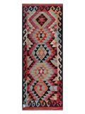 Maimana Afghanistan Kilim Rug - 221 x87 cm