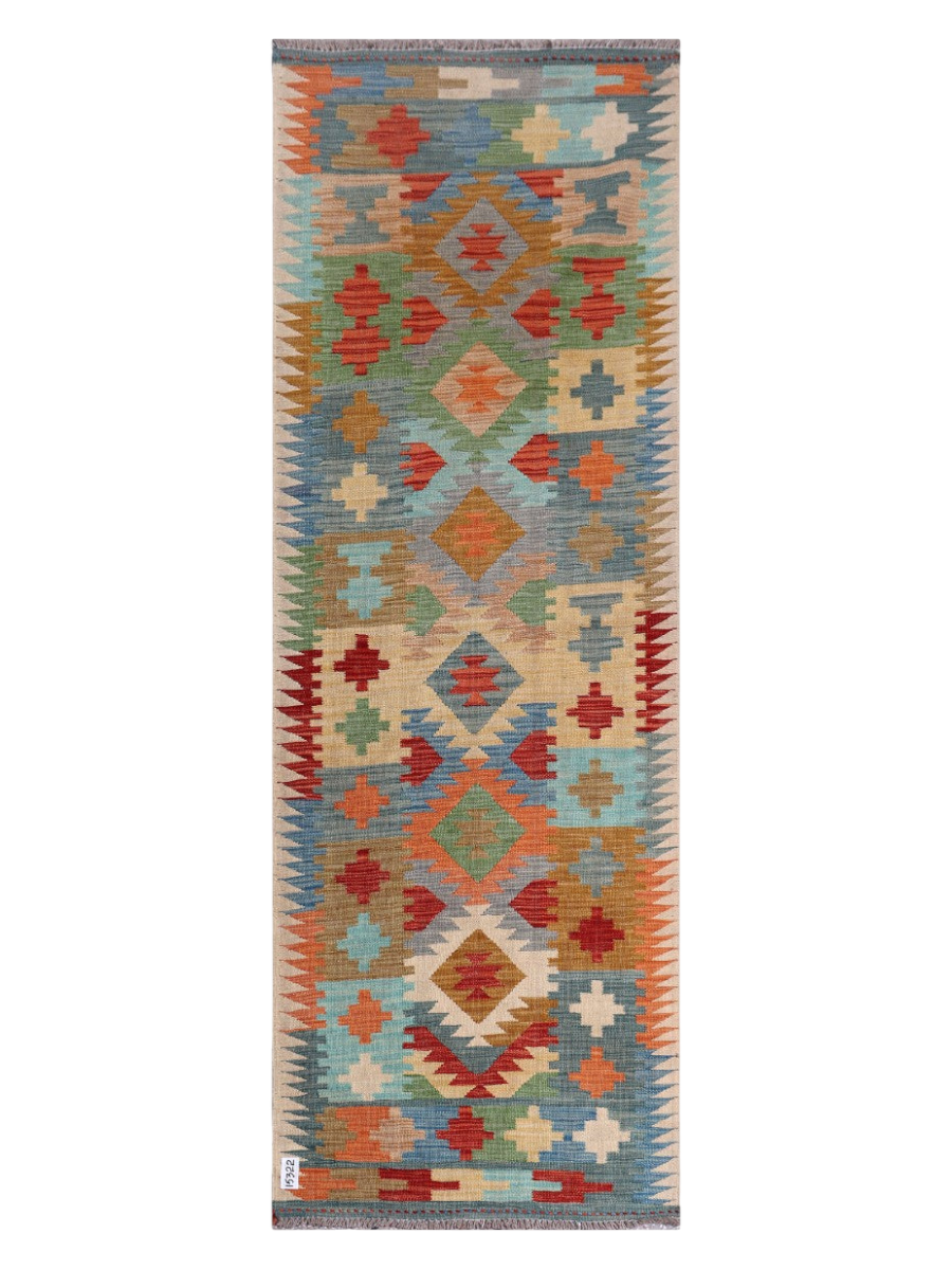 Maimana Kilim - 231 x 81 cm