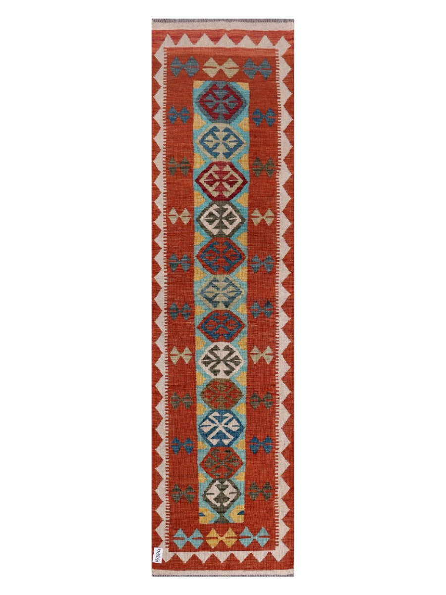 Maimana Kilim - 245 x 64 cm