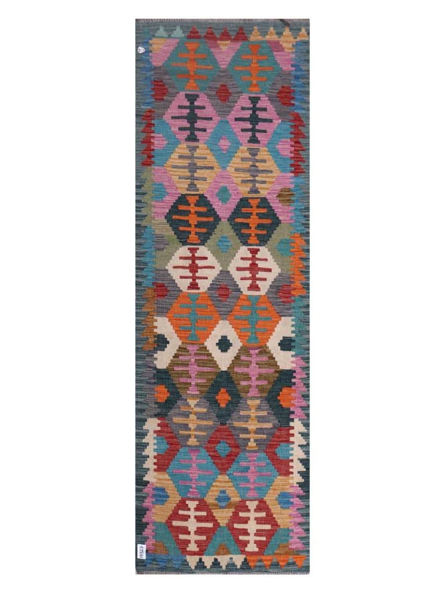 Maimana Kilim - 246 x 79 cm