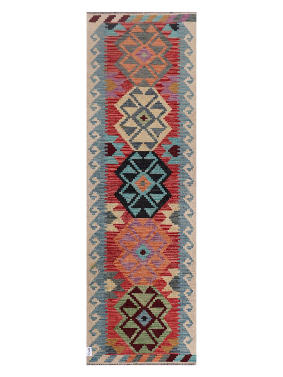 Maimana Kilim - 249 x 79 cm