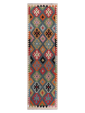 Maimana Kilim Runner - 288 x 84 cm
