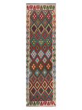Maimana Kilim Runner - 297 x 88 cm