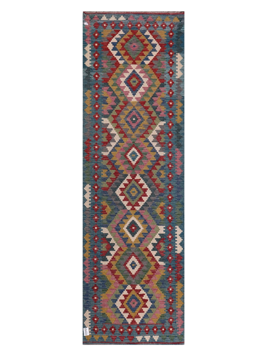 Maimana Kilim Runner - 289 x 90 cm