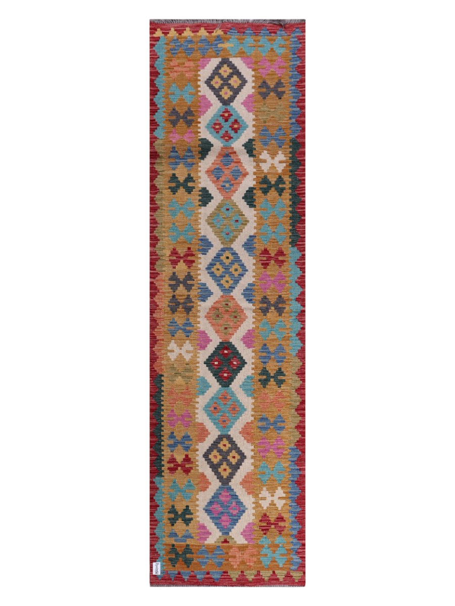 Maimana Kilim Runner - 290 x 81 cm