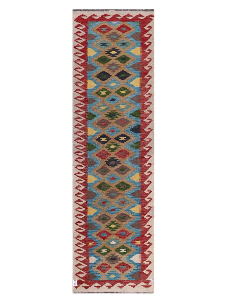 Maimana Kilim Runner - 300 x 88 cm