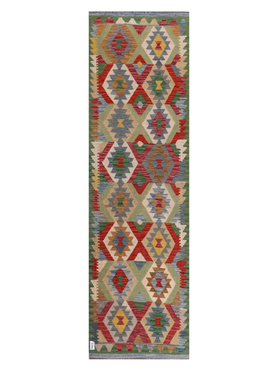 Maimana Kilim Runner - 285 x 84 cm