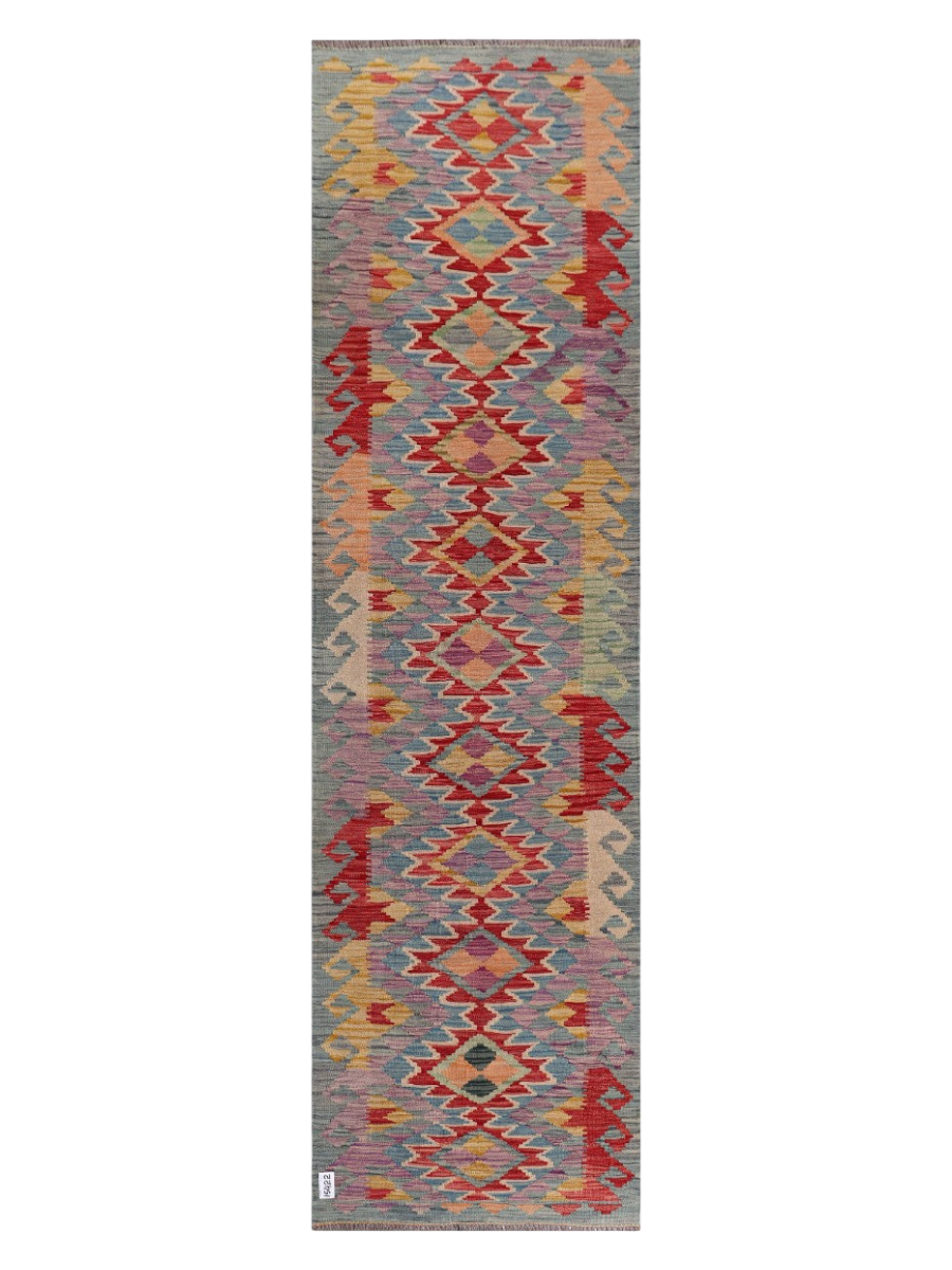 Maimana Kilim Runner - 292 x 82 cm