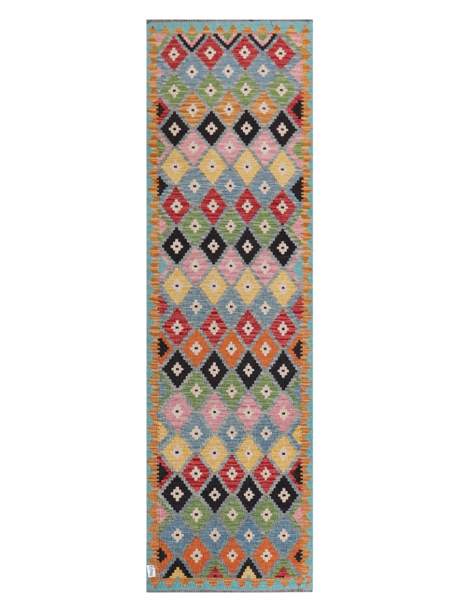Maimana Kilim - 298 x 88 cm