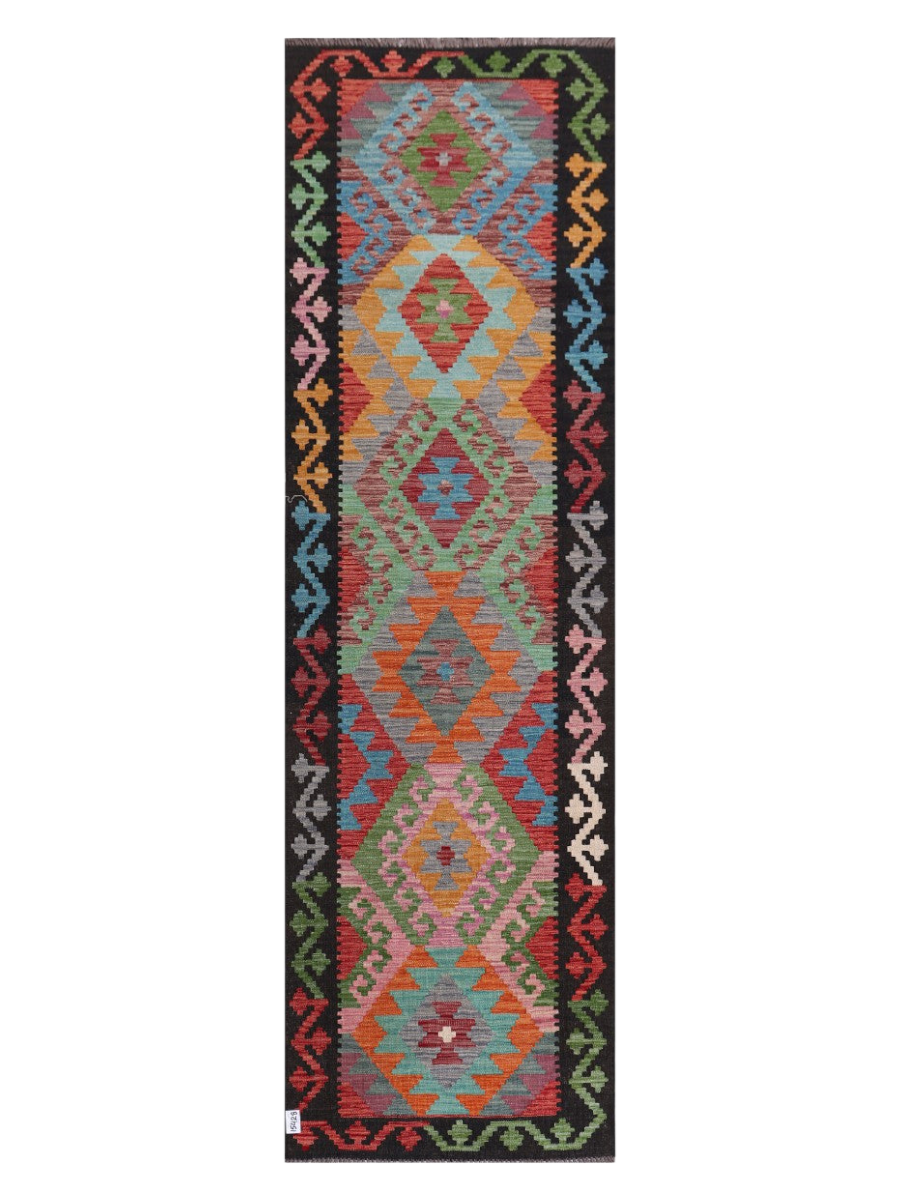 Maimana Kilim Runner - 307 x 92 cm