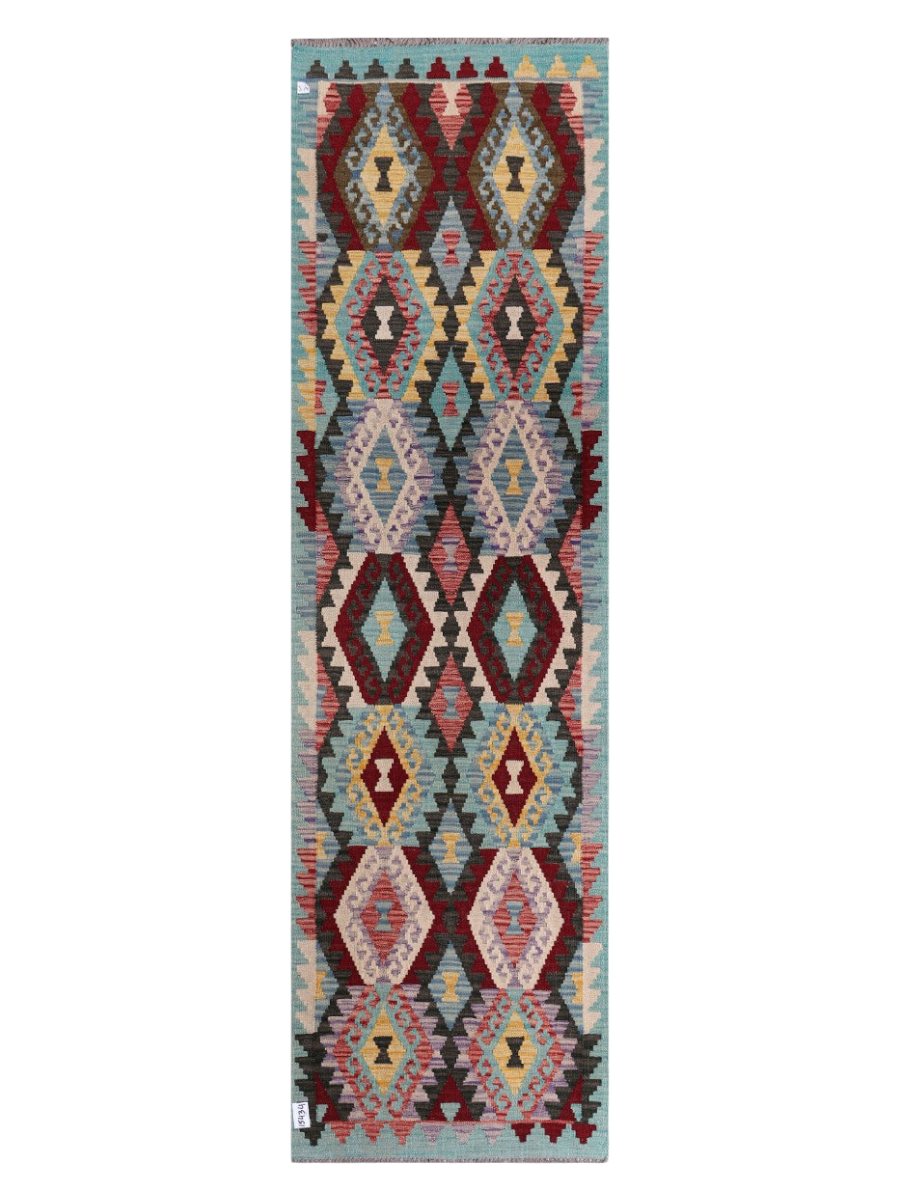 Maimana Kilim Runner - 285 x 82 cm