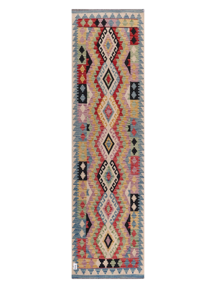 Maimana Kilim Runner - 291 x 80 cm