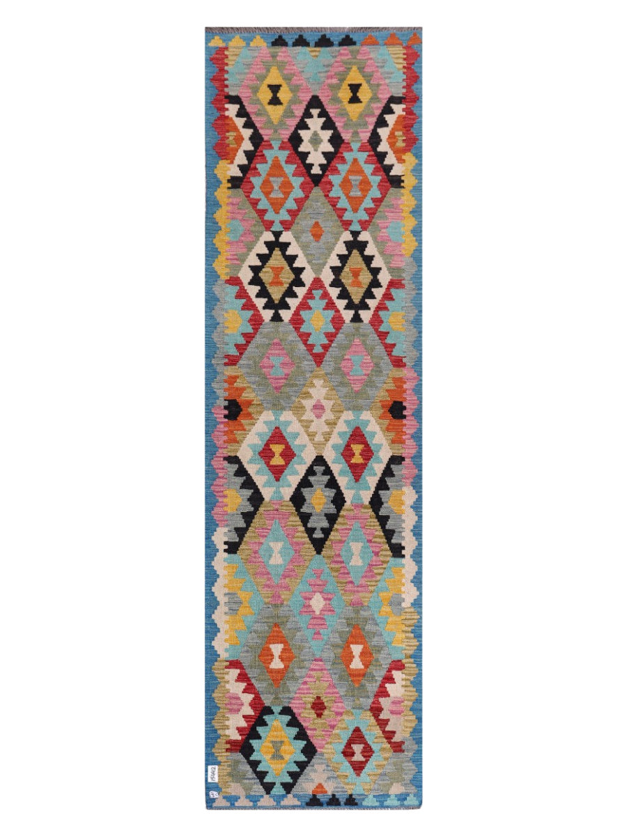 Maimana Kilim Runner - 300 x 85 cm