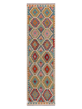Maimana Kilim Runner - 289 x 82 cm