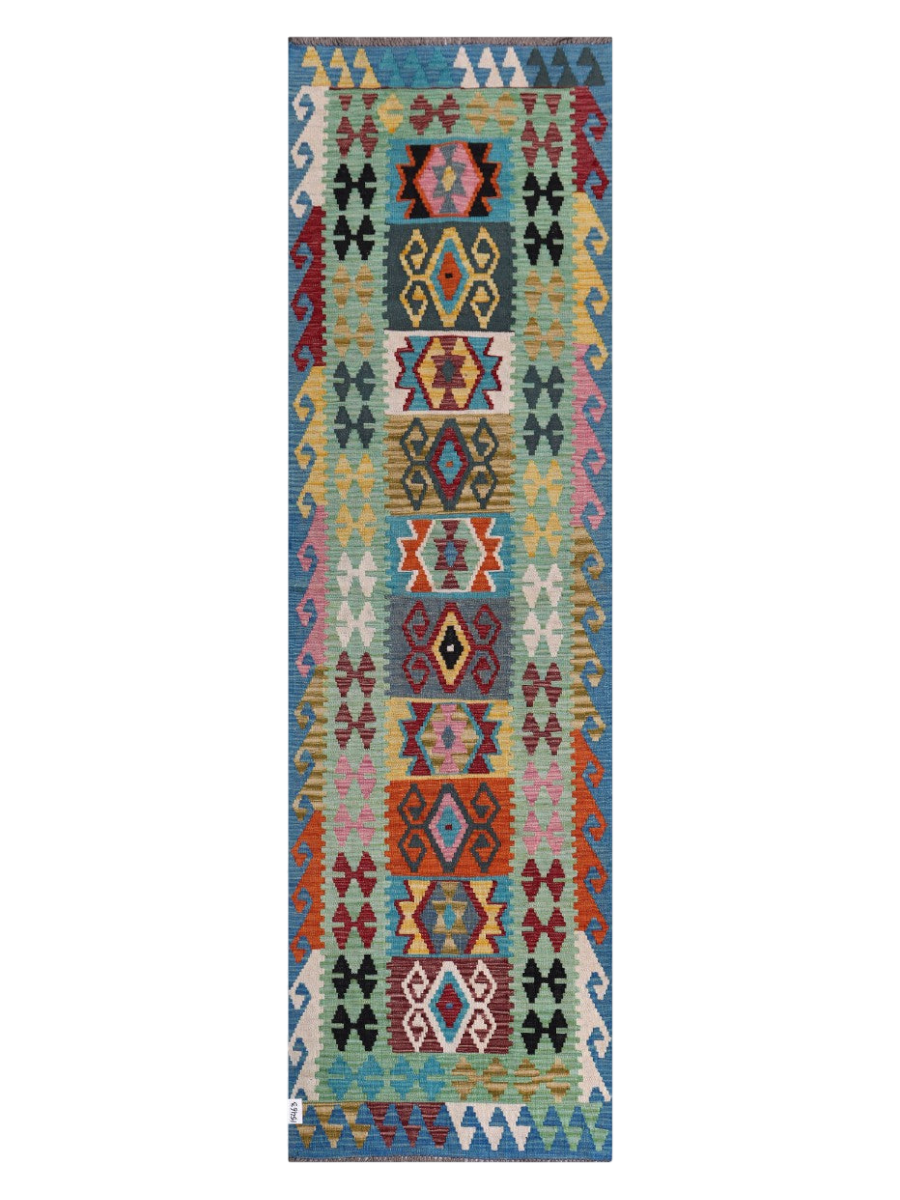 Maimana Kilim Runner - 304 x 89 cm