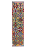 Maimana Kilim - 297 x 81 cm