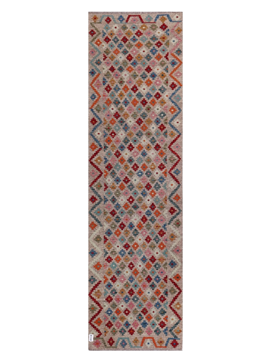Maimana Kilim Runner - 295 x 84 cm