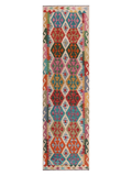 Maimana Kilim Runner - 301 x 87 cm