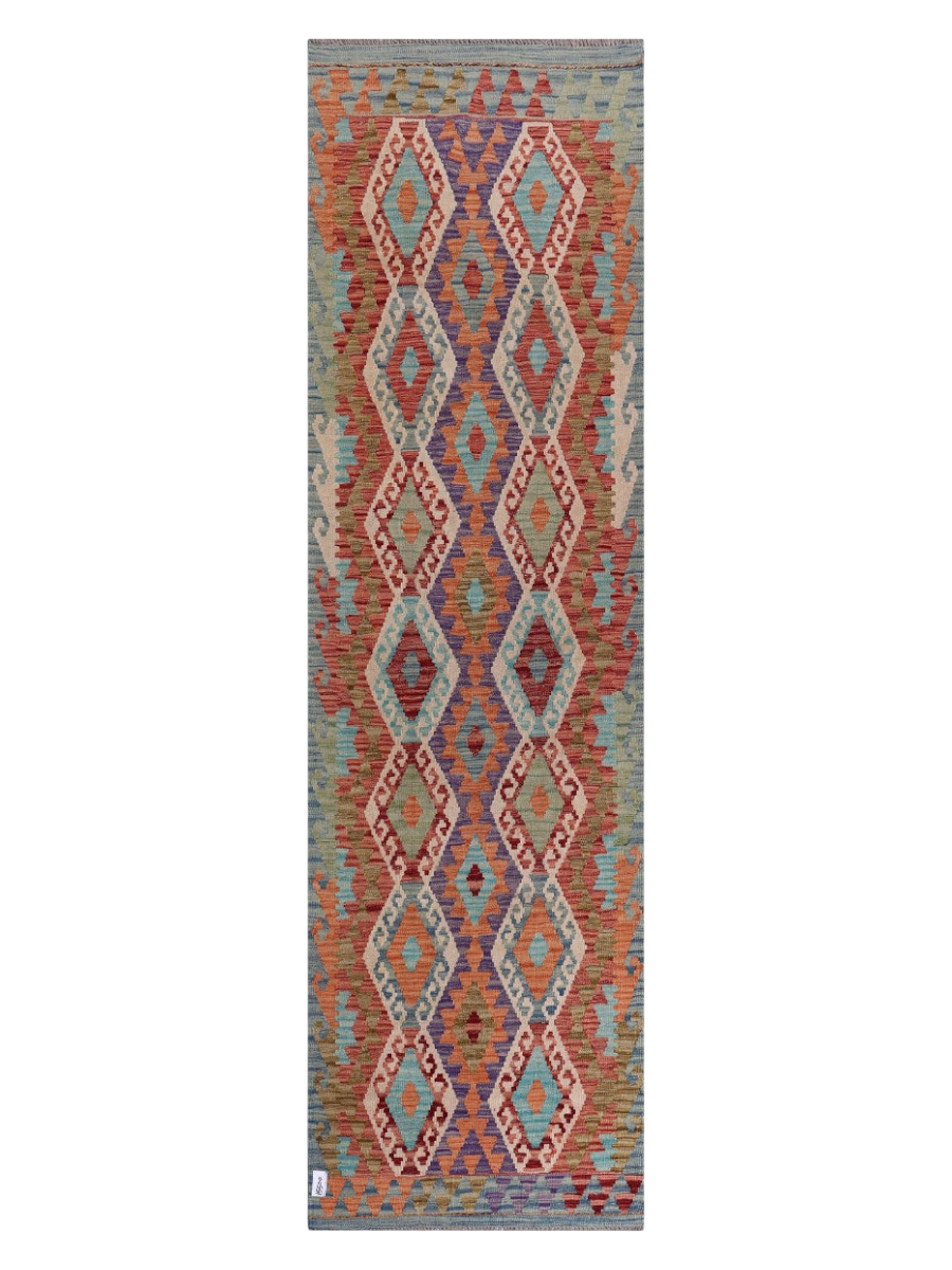 Maimana Kilim Runner - 292 x 84 cm