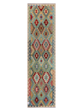Maimana Kilim Runner - 303 x 84 cm