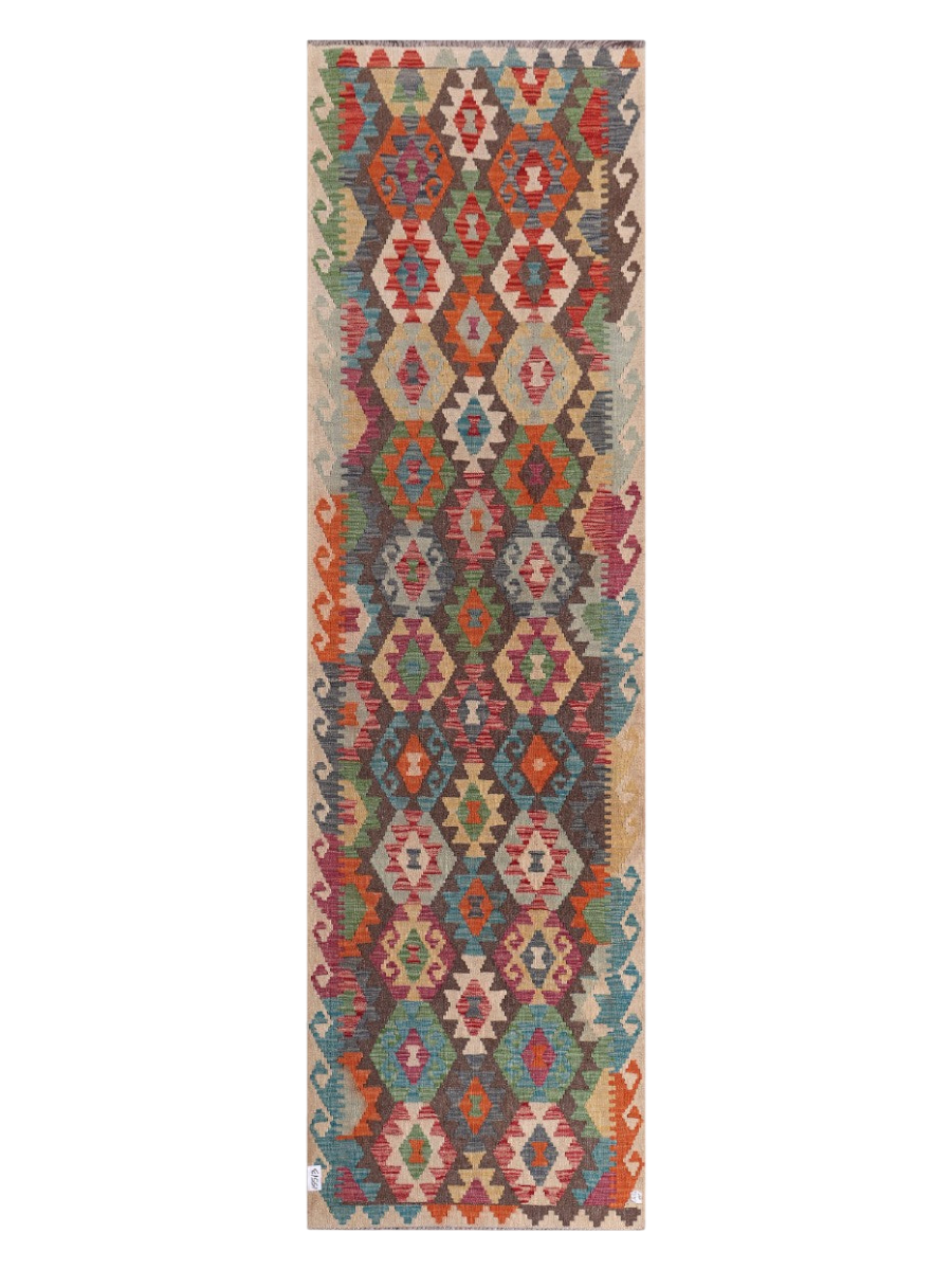 Maimana Kilim Runner - 293 x 85 cm