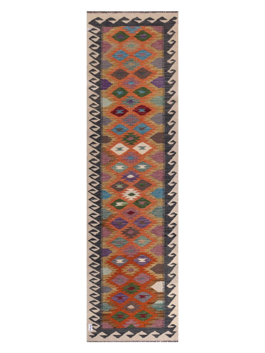 Maimana Kilim Runner - 305 x 86 cm
