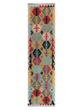 Maimana Kilim Runner - 296 x 80 cm