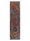 Maimana Kilim Runner - 296 x 82 cm