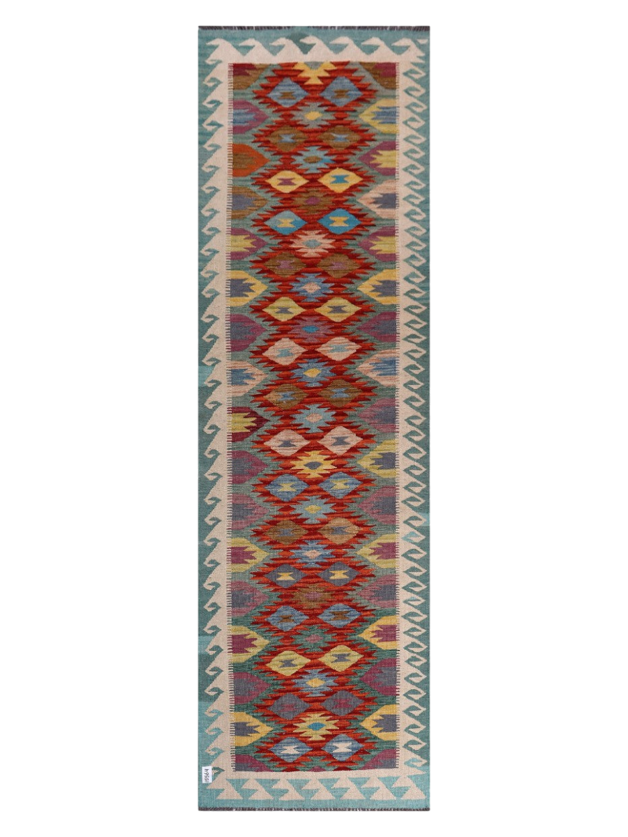 Maimana Kilim - 296 x 89 cm