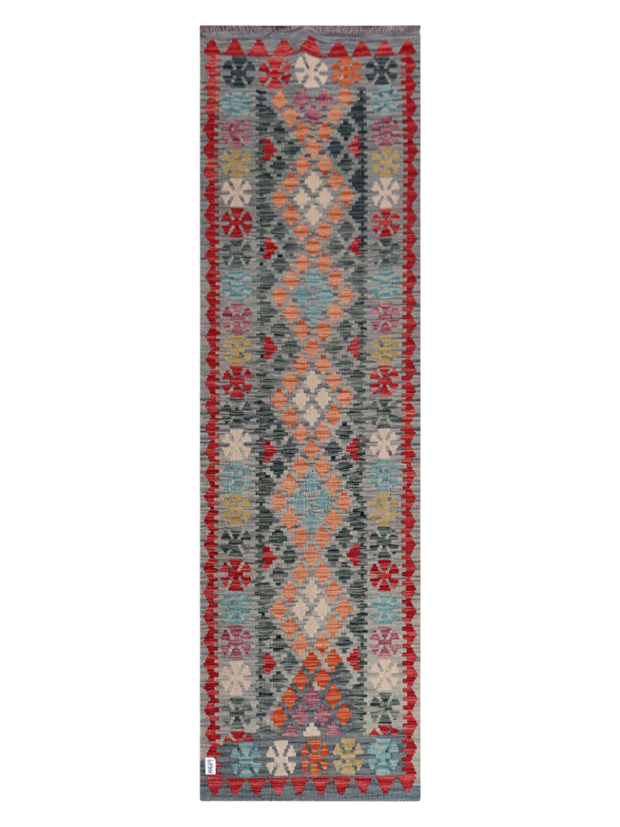 Maimana Kilim Runner - 290 x 84 cm