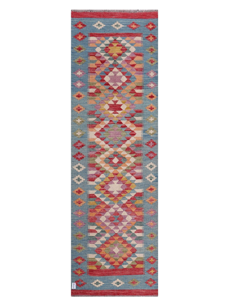 Maimana Kilim Runner - 284 x 88 cm
