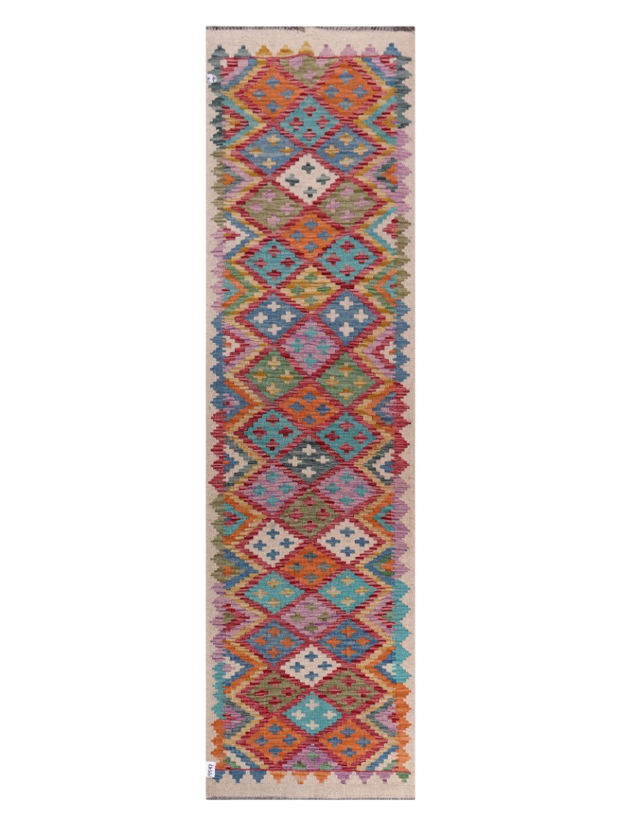 Maimana Kilim - 287 x 79 cm