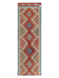 Maimana Afghanistan Kilim Runner - 379 x 81 cm