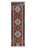 Maimana Afghanistan Kilim Runner - 393 x 82 cm