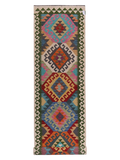 Maimana Afghanistan Kilim Runner - 382 x 83 cm