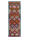 Maimana Afghanistan Kilim Runner - 397 x 87 cm